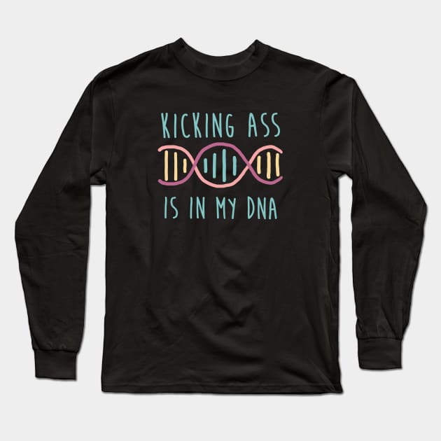 Kicking Ass Long Sleeve T-Shirt by karutees